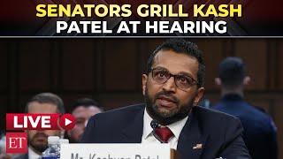 Kash Patel confirmation hearing: FBI Director nominee faces Senators' grilling