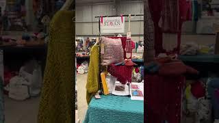 Jeanette Sloan Stall Tour - The Scottish Yarn Festival