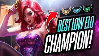 The BEST LOW ELO champion to PLAY RIGHT NOW