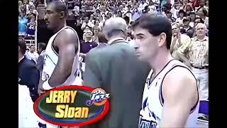 Utah Jazz Starting Lineup Intro NBA Finals 1998 Game 6 - THROWBACK