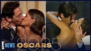 See Adrien Brody, Halle Berry Recreate That 2003 Kiss | Oscars 2025 | E! News