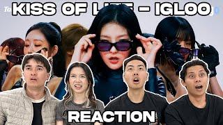 KISS OF LIFE (키스오브라이프) | 'Igloo' REACTION!