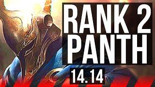 PANTHEON vs RUMBLE (TOP) | Rank 2 Panth, 6k comeback | NA Challenger | 14.14