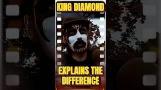 KING DIAMOND breaks down the difference between MERCYFUL FATE and the K.D. band   #mercyfulfate