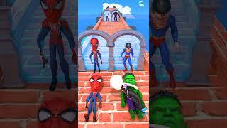 Kiss Run: Spidey vs Hulk In Barry Prison #gta