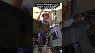 Church metal, I am a jazz drummer. I am learning metal, don’t flame me.