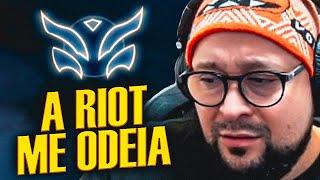 GORDOX NÃO ACREDITA NO ELO QUE CAIU E CULPA RIOT | League of Legends