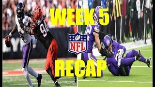 NFL WEEK 5 RECAP