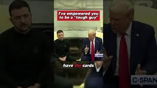 “That’s not a nice thing” -Trump makes Zelenskyy KISS THE RING