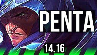 TALON vs XIN ZHAO (JGL) | Penta, 16/2/8, Legendary, 500+ games | EUW Master | 14.16