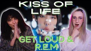 COUPLE REACTS TO KISS OF LIFE (키스오브라이프) | 'Get Loud' & 'R.E.M'