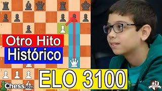 FAUSTINO ORO LLEGA A LOS 3100 de ELO con 10 AÑOS!