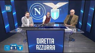 NAPOLI-LAZIO 0-1 | LIVE REACTION CARLO ALVINO | KISS KISS NAPOLI