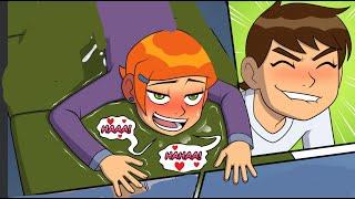 Ben 10 kiss Gwen - Kissing video of Ben10 and Gwen kiss Love story and kiss comics 3169