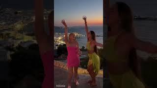 Dan Bilzerian girls dancing on cliff