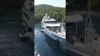 Dan Bilzerian yacht drone view