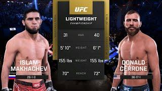 Islam Makhachev vs. Donald Cerrone Full Fight - UFC 5 Fight Night