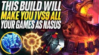 This build made me 1v9 this high elo game as Nasus! | Carnarius | League of Legends