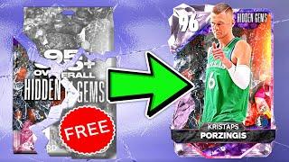 HOW TO GET 2 FREE PINK DIAMOND HIDDEN GEMS IN SALARY CAP IN NBA 2K25 MyTEAM!