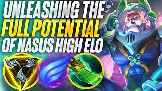 Unleashing Nasus full potential in high elo! Rank 1 Nasus  | Carnarius | League of Legends