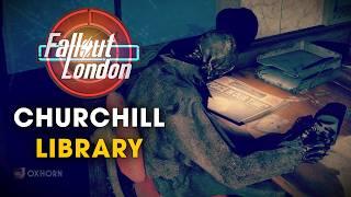 Banned Books at the Churchill Library in Fallout London Part 3