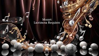 Lacrimosa Requiem - Mozart - Marble Music #satisfying #asmr