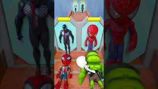 GTA V Kiss Run: RED Spidey vs Hulk In Barry Prison #gta