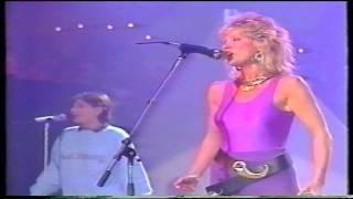 Peter's pop show 1985- Mike Oldfield & Anita Hegerland(Pictures in the dark)