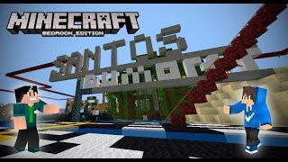 Minecraft Bedrock - MAPA SANTOS DUMONT do meu irmão ÁLVARO!