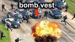 When Cops Face Bombs