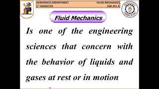 1  Introduction of Fluid Mechanics