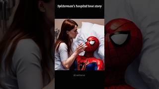 Spider-Man hospital love story #ai #aiart #spiderman