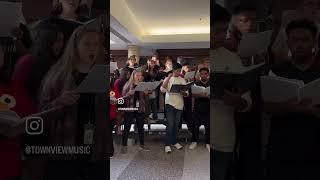 Here's a clip of us rehearsing Lacrimosa by Mozart