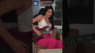 Beautiful Woman Guitarist Series  by Larissa Liveir 2 #shorts #song #korean #music #guitar #beauty