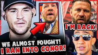 Dustin Poirier ALMOST FOUGHT Conor McGregor BACKSTAGE?! Donald Cerrone RETURNS TO UFC + Tony NEXT!?