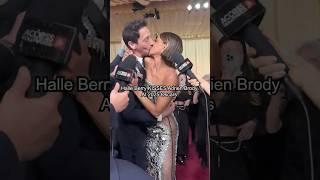 Halle Berry KISSES Adrien Brody At 2025 Oscars 22 Years Later