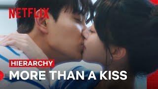 Roh Jeong-eui and Kim Jae-won Share More Than a Kiss | Hierarchy | Netflix Philippines