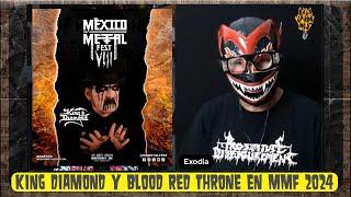 KIng Diamond en  Mexico Metal Fest 2024