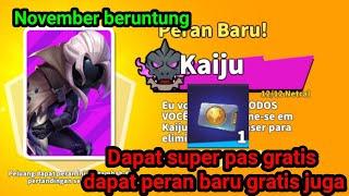 BONUS SUPER PASS GRATIS AWAL NOVEMBER!!! REVIEW FULL UPDATE SUPER SUS INDOENSIA - PERAN BARU KAIJU