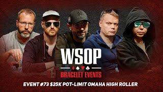 WSOP 2024 | $25,000 Pot Limit Omaha High Roller with $2,246,728 First Prize!