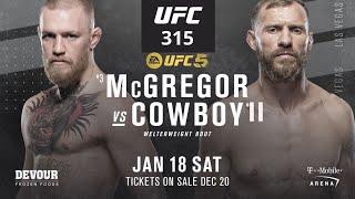 EA SPORTS UFC 5 - Conor McGregor Vs Donald Cerrone