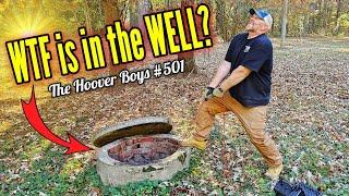 Magnet Fishing the OLD Well at the Cabin & Metal Detecting