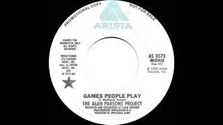 1981 Alan Parsons Project - Games People Play (mono radio promo 45)