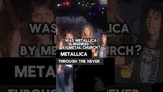 WAS METALLICA INSPIRED BY METAL CHURCH? #metallica #metalchurch #metal #shorts #youtubeshorts