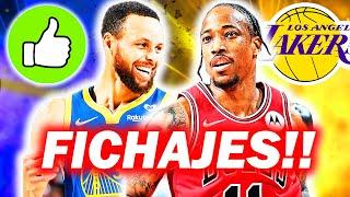 FICHAJES PARA WARRIORS Y DEROZAN A LAKERS?