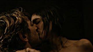 Rebel Moon Hot scene | Kora and Den kissing scene  | Sofia Boutella and Stuart Martin kissing scene