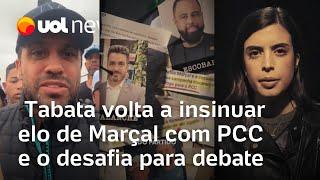 Tabata Amaral volta a insinuar elo de Pablo Marçal com PCC e o desafia para o próximo debate