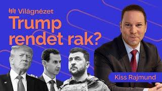 Trump: készül az ukrán béke, mire számíthat Szíria? - Kiss Rajmund