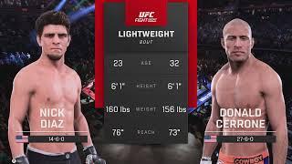 UFC 5 Nick Diaz vs Donald Cerrone