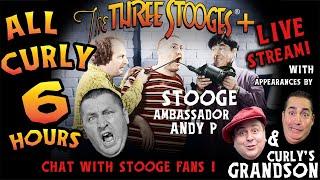 The THREE STOOGES LIVE stream with @stoogeandy and @curlysgrandson